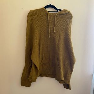 Lightweight knit hoodie